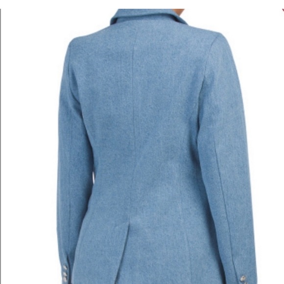 Maison 500 Jean Blazer Size M - Picture 2 of 3